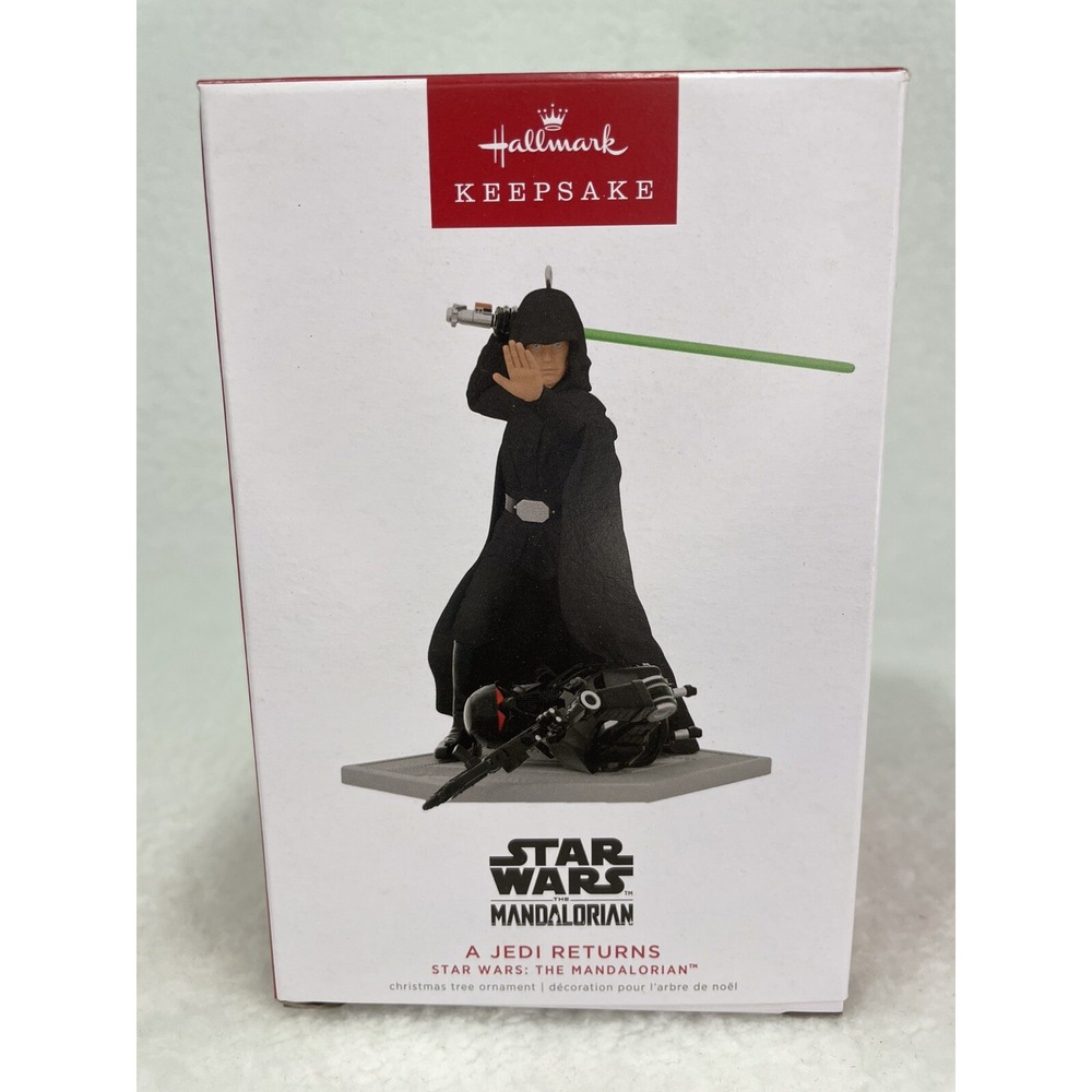 Hallmark Keepsake 2022 A‎ Jedi Returns Star Wars The Mandalorian Ornament